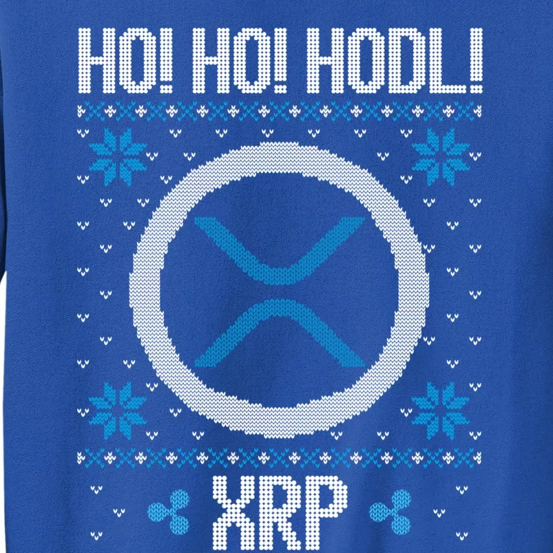 Ho Ho Hodl Xrp Fun Xrp Ripple Cryptocurrency Gear Gift Tall Sweatshirt