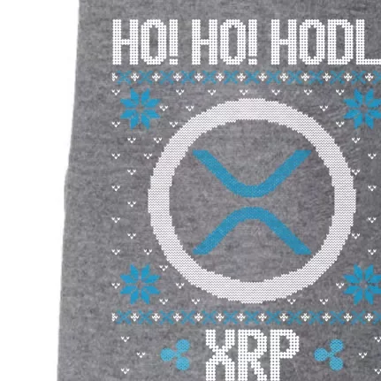 Ho Ho Hodl Xrp Fun Xrp Ripple Cryptocurrency Gear Gift Doggie 3-End Fleece Hoodie