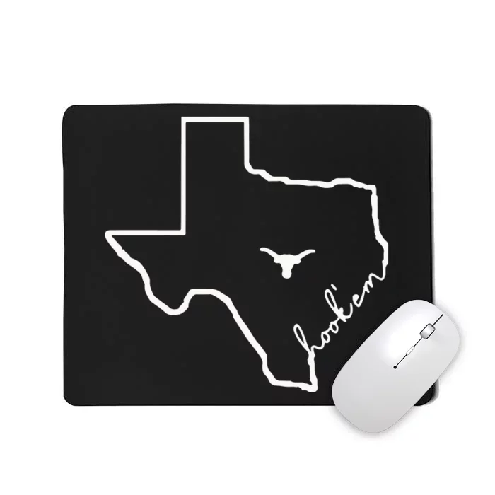 Hook’Em Horns Mousepad