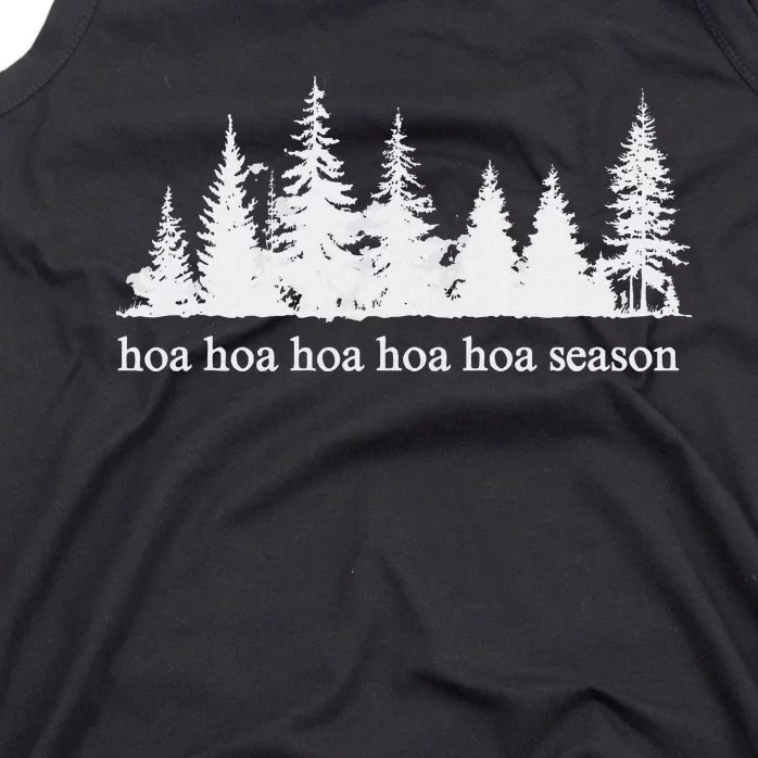 Hoa Hoa Hoa Hoa Hoa Cozy Season Twilight Lover Pine Forest Tank Top