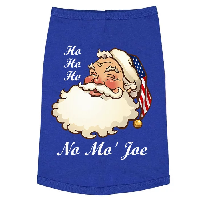 Ho Ho Ho No Mo' Joe Funny Santa Christmas Doggie Tank