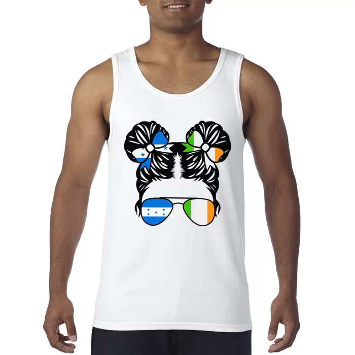 Half Honduran Half Irish  Honduras Heritage Tank Top