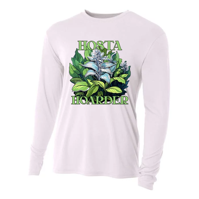 Hosta Hoarder Hostas Garden Lovers Yard Plants Hostas Cooling Performance Long Sleeve Crew