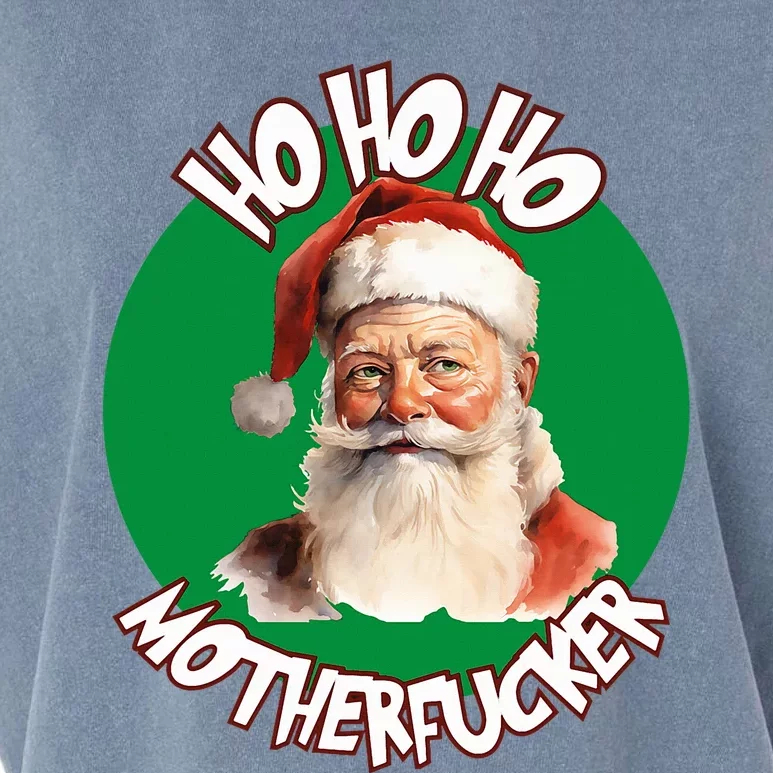 Ho Ho Ho Motherfucker Christmas Party Garment-Dyed Women's Muscle Tee