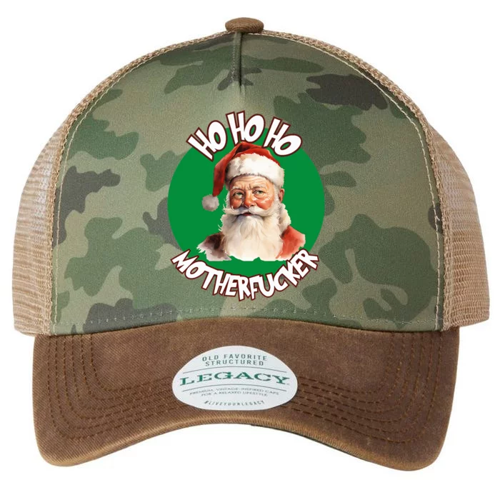 Ho Ho Ho Motherfucker Christmas Party Legacy Tie Dye Trucker Hat