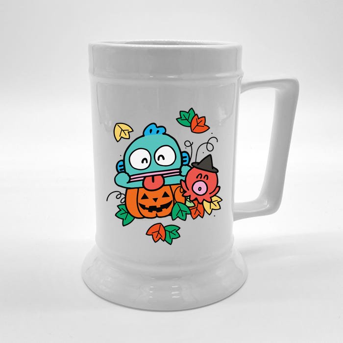 Hangyodon Happy Halloween Front & Back Beer Stein