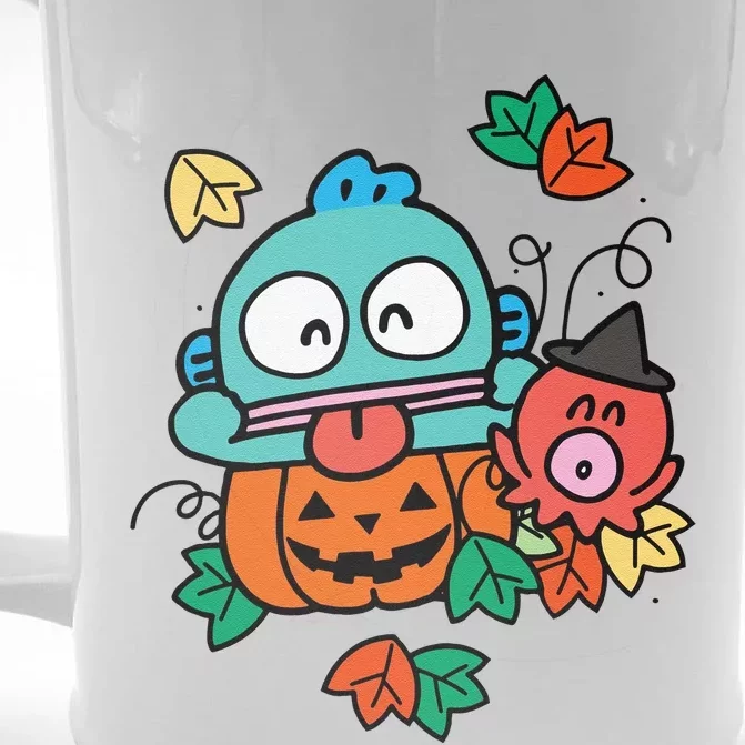 Hangyodon Happy Halloween Front & Back Beer Stein