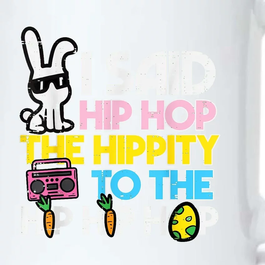 Hip Hop Hippity Easter Bunny Funny Black Color Changing Mug