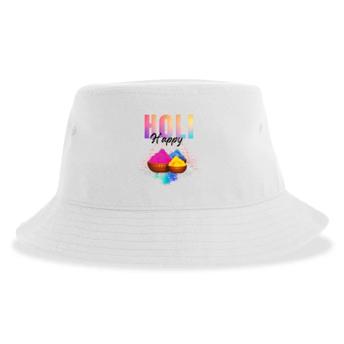 Happy Holi Sustainable Bucket Hat