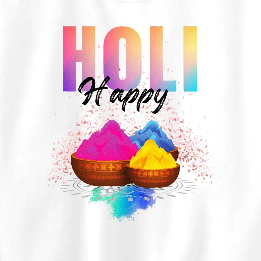 Happy Holi Kids Sweatshirt