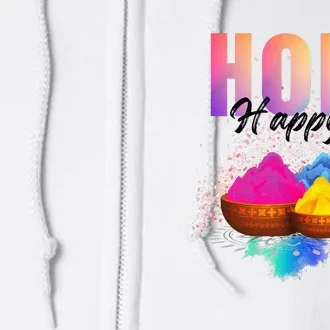 Happy Holi Full Zip Hoodie