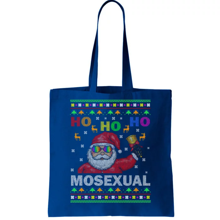 Ho Ho Homosexual Christmas Santa Holiday Pride Pyjama Gift Tote Bag