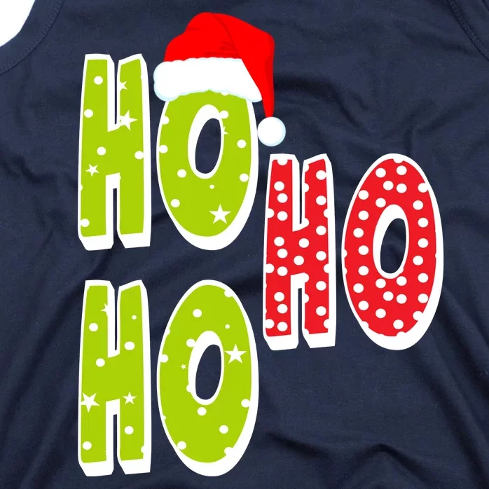 Ho Ho Ho Merry Christmas Festive Tank Top