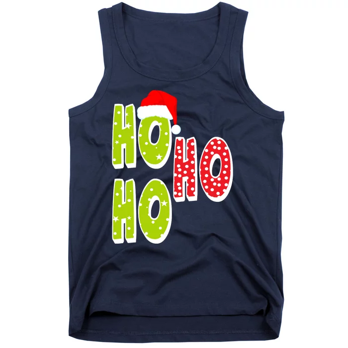 Ho Ho Ho Merry Christmas Festive Tank Top