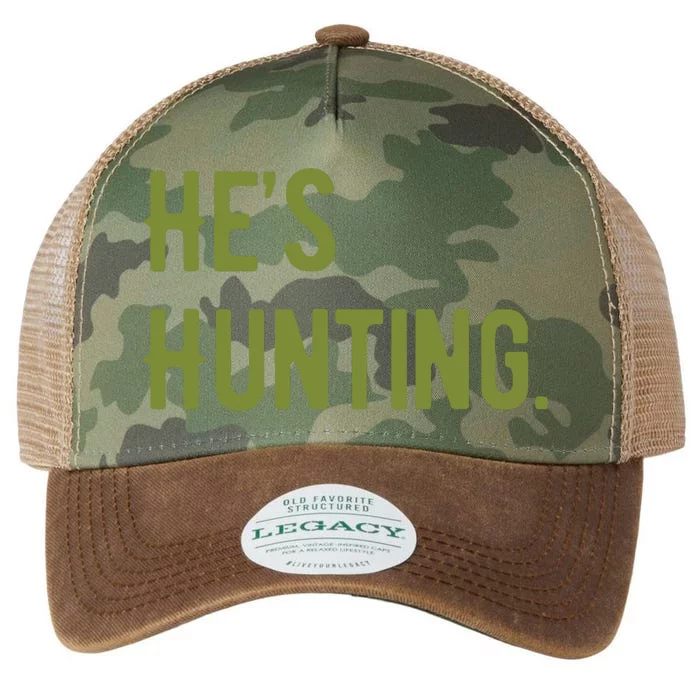 Hes Hunting Hunting Season Legacy Tie Dye Trucker Hat