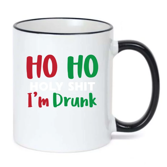 Ho Ho Ho Holy Im Drunk Funny Christmas Ing Attire Cool Gift Black Color Changing Mug