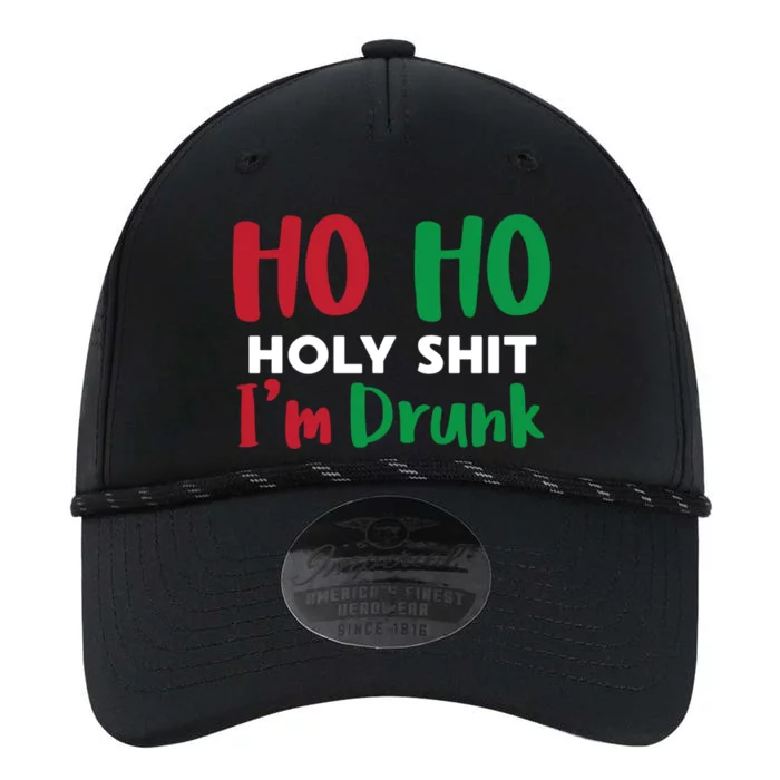 Ho Ho Ho Holy Im Drunk Funny Christmas Ing Attire Cool Gift Performance The Dyno Cap