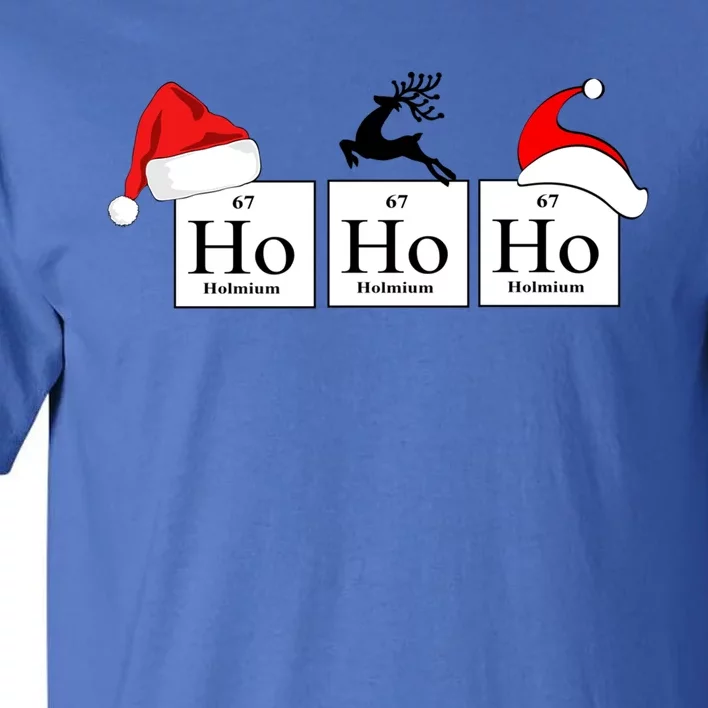 Ho Ho Ho A Very Scientific Christmas Science Christmas Gift Tall T-Shirt