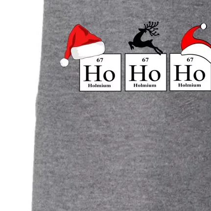 Ho Ho Ho A Very Scientific Christmas Science Christmas Gift Doggie 3-End Fleece Hoodie