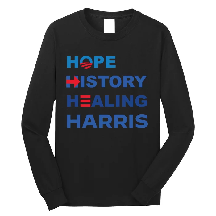 Hope History Healing Harris Long Sleeve Shirt