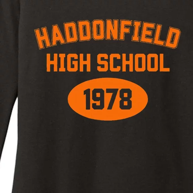 Halloween Haddonfield High School 1978 Retro Novelty Womens CVC Long Sleeve Shirt