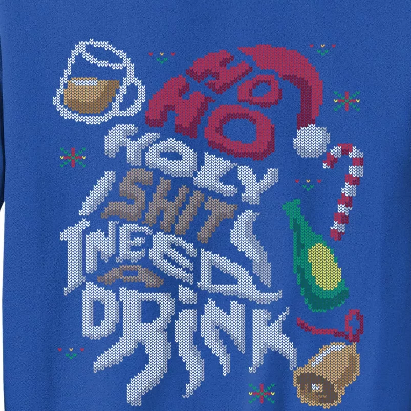 Ho Ho Holy Shit I Need A Beer Ugly Christmas Sweater Gift Sweatshirt