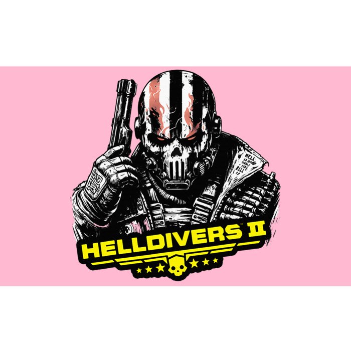 Helldiver Hero Bumper Sticker