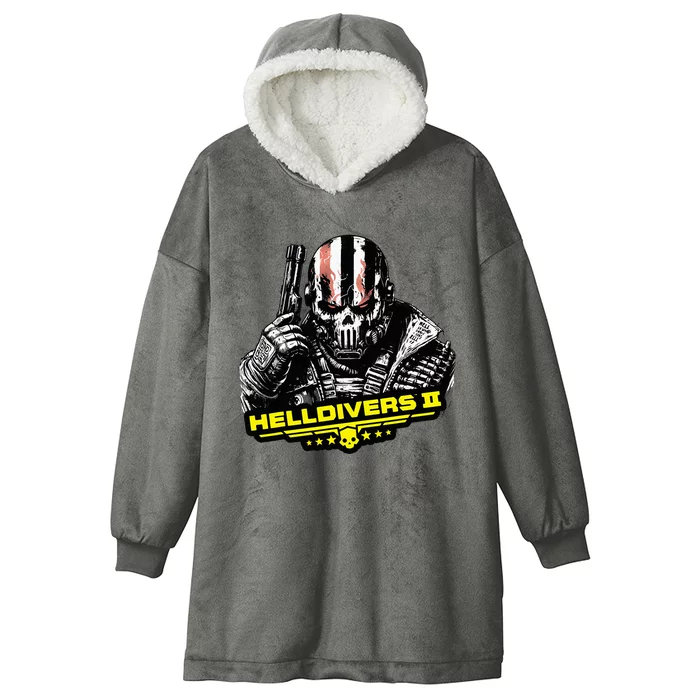 Helldiver Hero Hooded Wearable Blanket