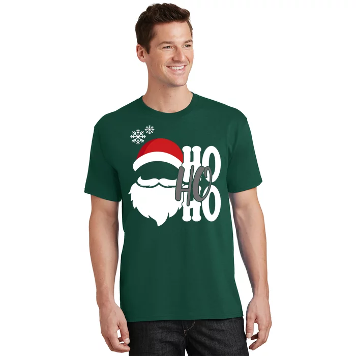 Ho Ho Ho Santa Claus Cozy Christmas T-Shirt