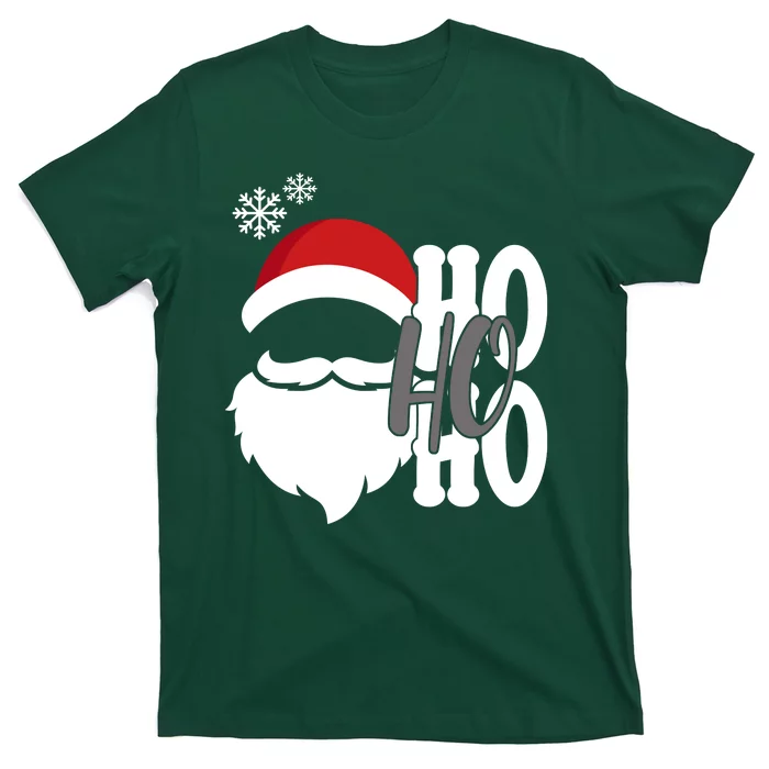 Ho Ho Ho Santa Claus Cozy Christmas T-Shirt