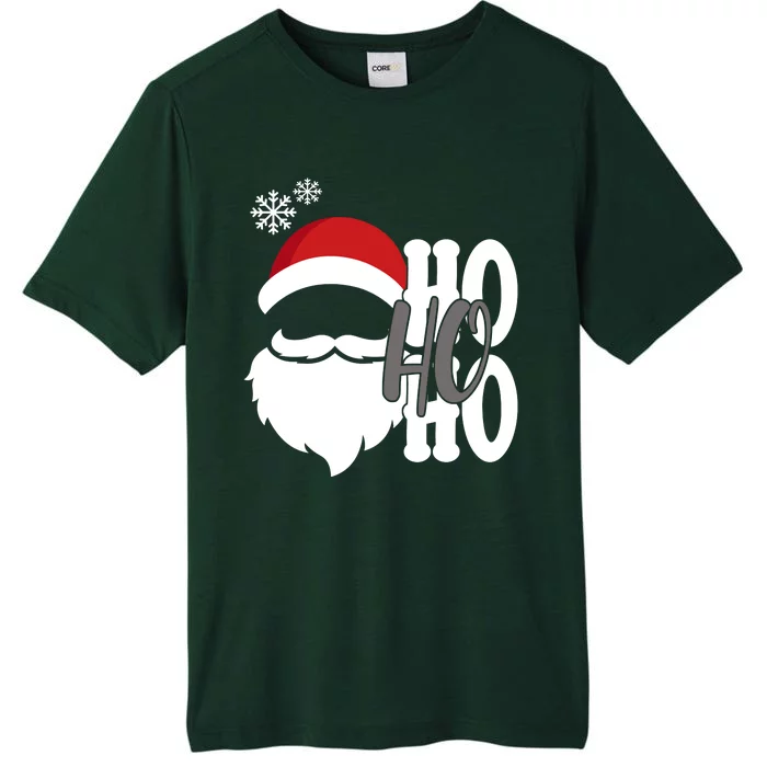 Ho Ho Ho Santa Claus Cozy Christmas ChromaSoft Performance T-Shirt