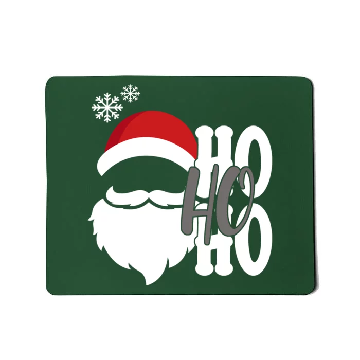 Ho Ho Ho Santa Claus Cozy Christmas Mousepad