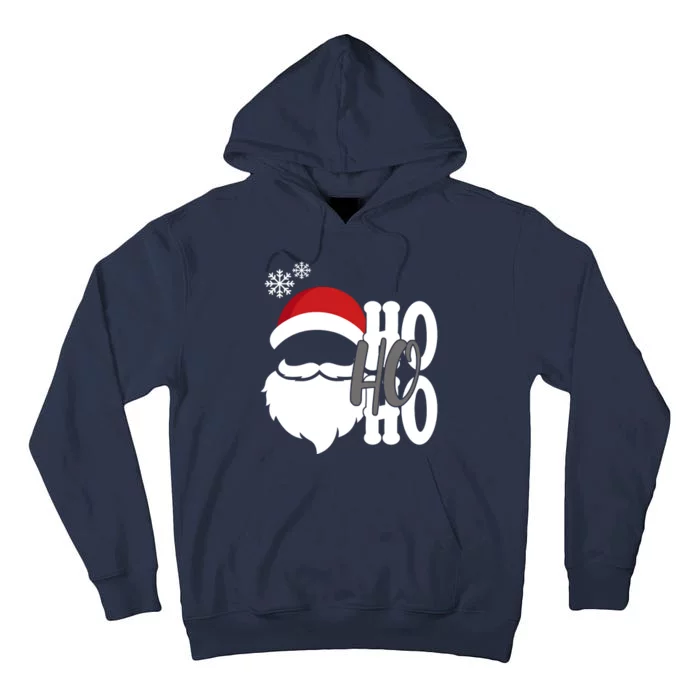 Ho Ho Ho Santa Claus Cozy Christmas Tall Hoodie