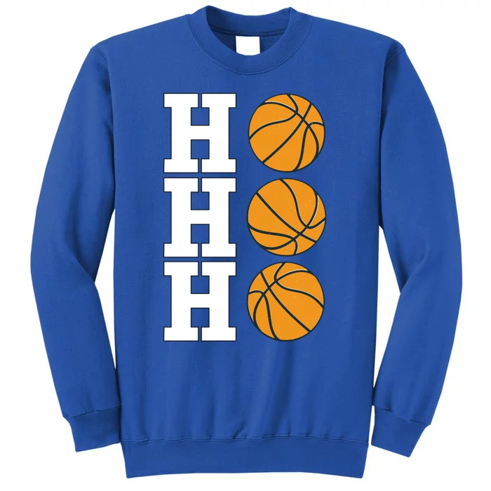 Ho Ho Ho Christmas Basketball Christmas Meaningful Gift Sweatshirt