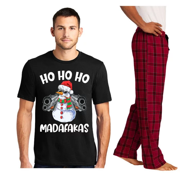 Ho Ho Ho Madafakas Snow Great Gift Pajama Set