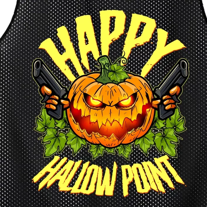 Halloween Happy Hallow Point Pumpkin Gunner Mesh Reversible Basketball Jersey Tank