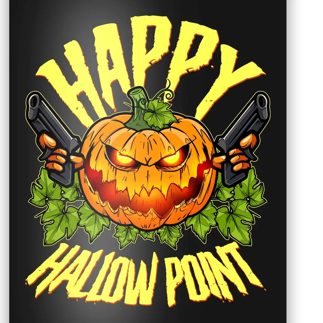 Halloween Happy Hallow Point Pumpkin Gunner Poster