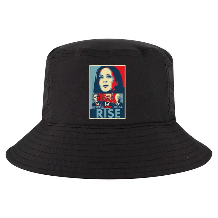 Hope Hate Heal Rise 2024 Cool Comfort Performance Bucket Hat