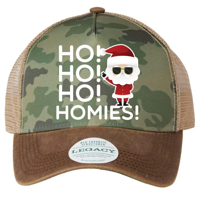 Ho Ho Ho Homies Funny Santa Christmas Great Gift Legacy Tie Dye Trucker Hat