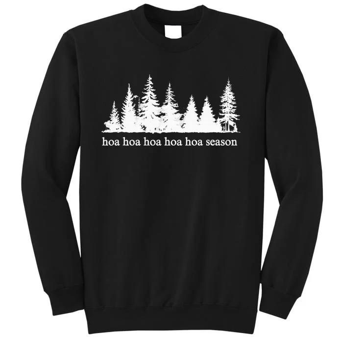 Hoa Hoa Hoa Hoa Hoa Cozy Season Twilight Lover Pine Forest Tall Sweatshirt