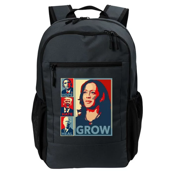 Hope Hate Heal Grow Daily Commute Backpack