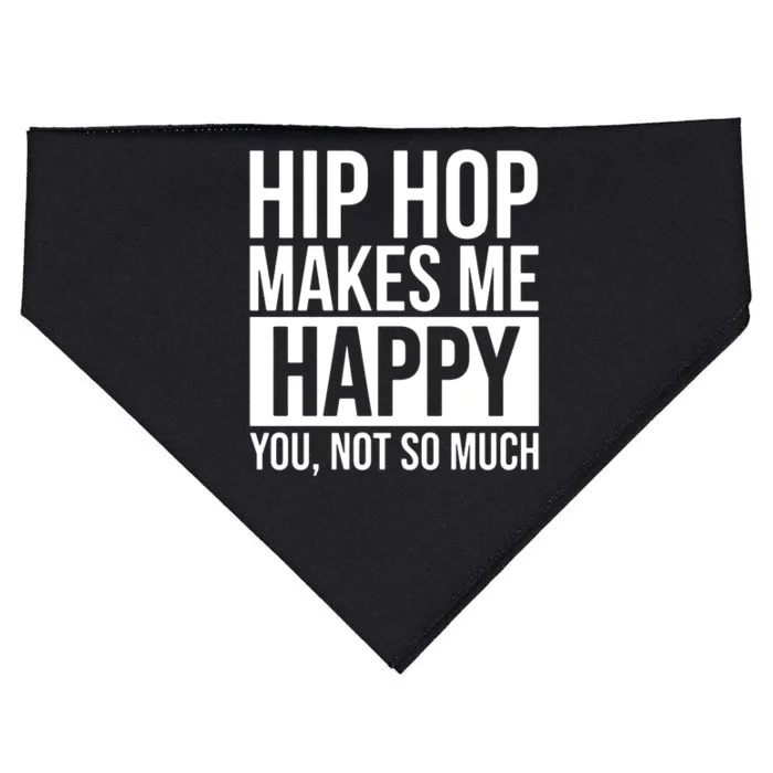 Hip Hop Happy You, Not So Much USA-Made Doggie Bandana