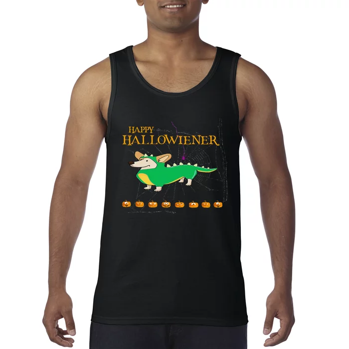 Halloween Happy Hallowiener Tank Top