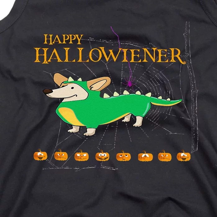 Halloween Happy Hallowiener Tank Top