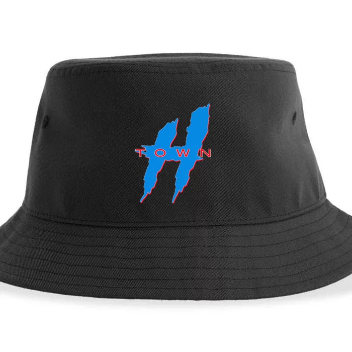 Houston  Htown Hustle Town The H Houston Texas 713 Sustainable Bucket Hat