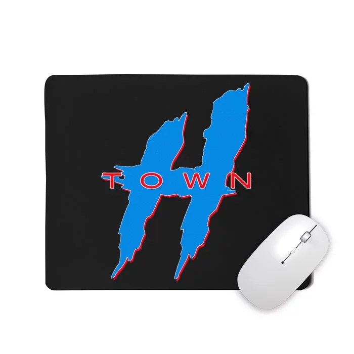 Houston  Htown Hustle Town The H Houston Texas 713 Mousepad