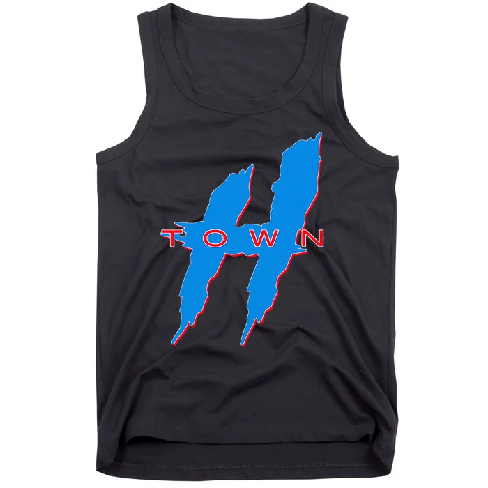 Houston  Htown Hustle Town The H Houston Texas 713 Tank Top