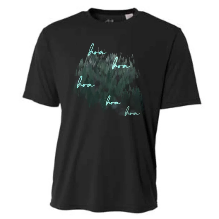 Hoa Hoa Hoa Hoa Season Cooling Performance Crew T-Shirt