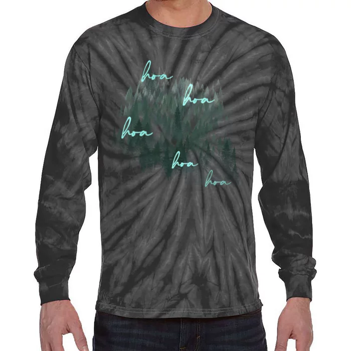 Hoa Hoa Hoa Hoa Season Tie-Dye Long Sleeve Shirt