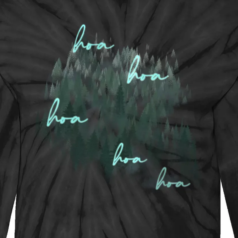 Hoa Hoa Hoa Hoa Season Tie-Dye Long Sleeve Shirt